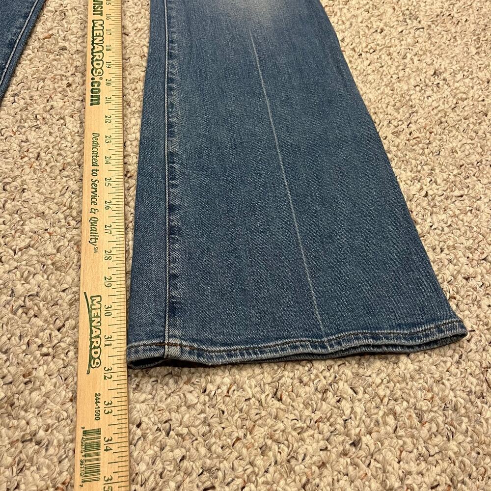 NWT Madewell Flea Market Flare Jeans 31 Medium Wash Stretch Classic Denim - Picture 3 of 7
